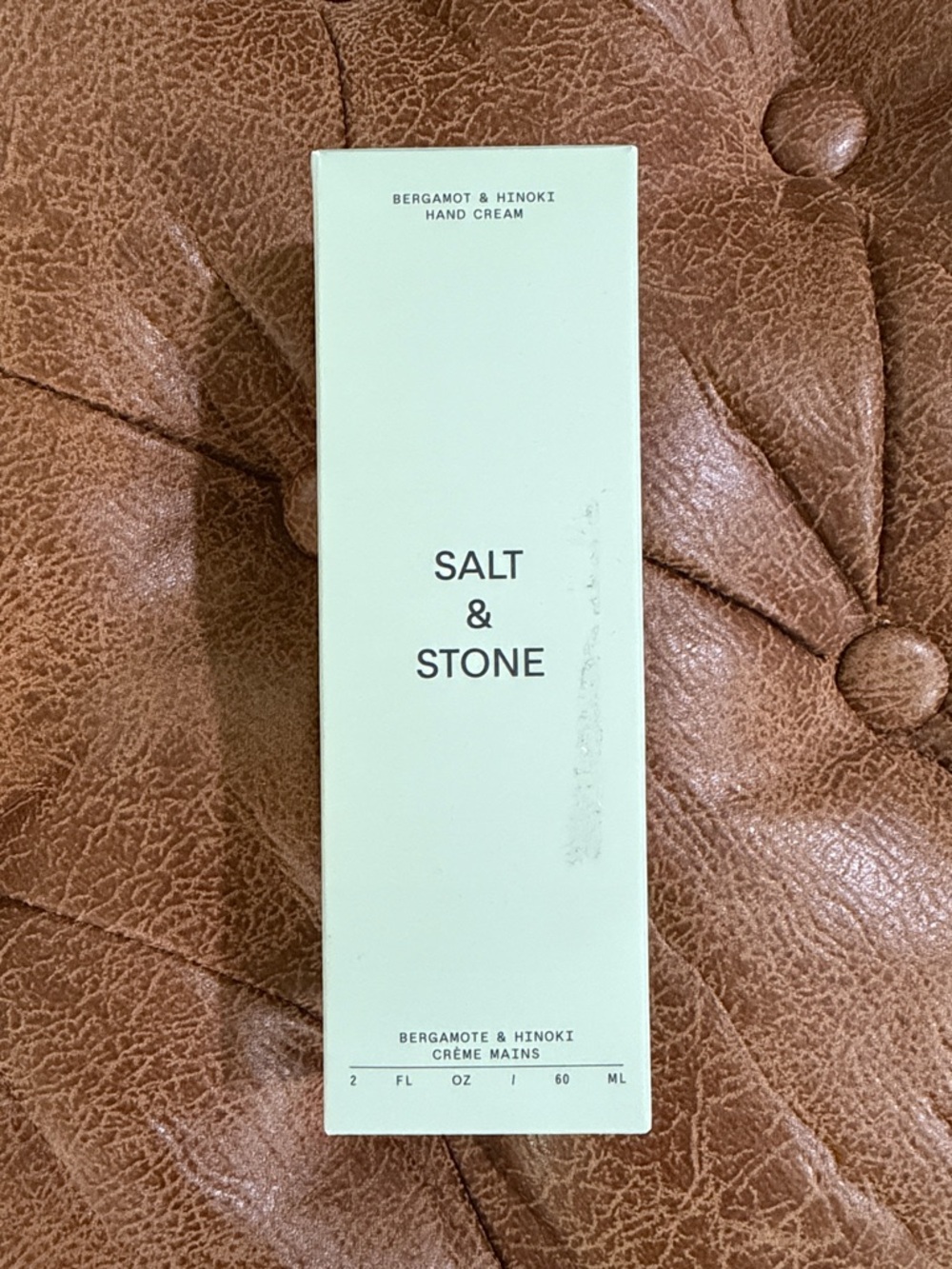 Salt & Stone Bergamot & Hinoki Hand Cream. New, never used.